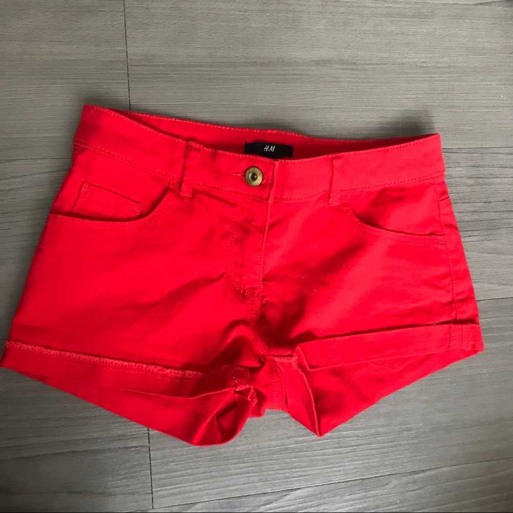 Red H&M Shorts
